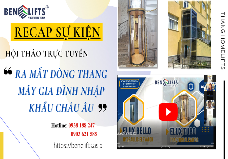 Sự kiện ra mắt dòng thang nhập khẩu Châu Âu 