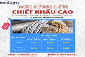 THÔNG BÁO CHƯƠNG TRÌNH "ĐƠN HÀNG LỚN, CHIẾT KHẤU CAO" 